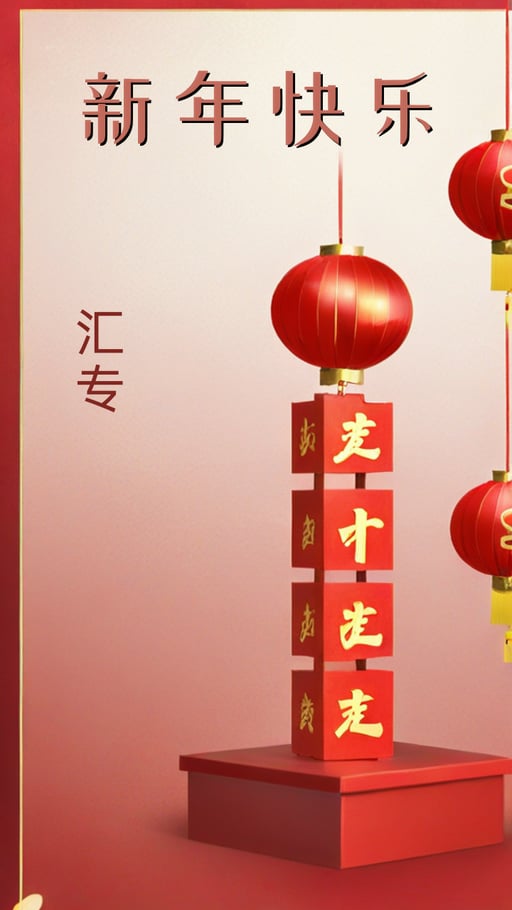 新年快乐 海报网站