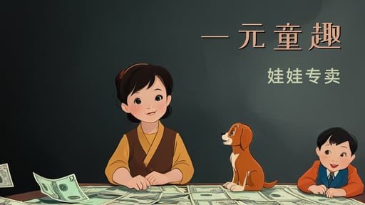 一元童趣 海报网站