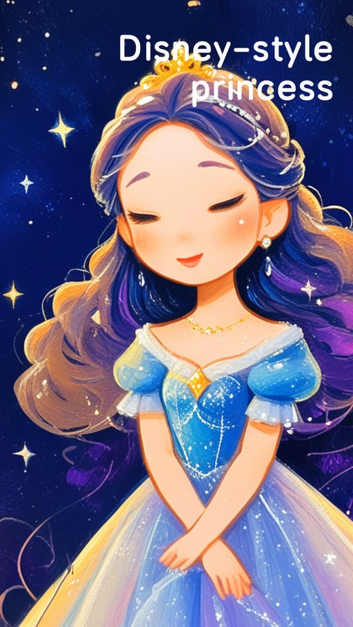 Disney-style princess 海报网站