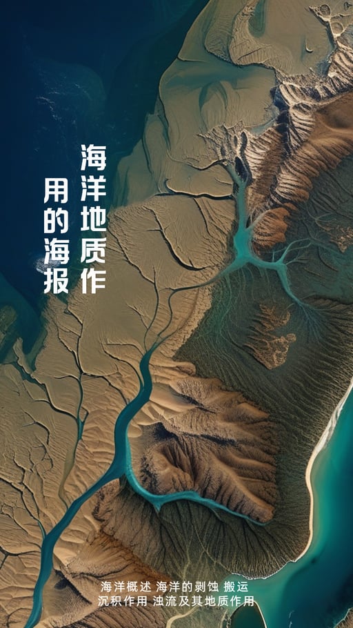 海洋地质作用的海报