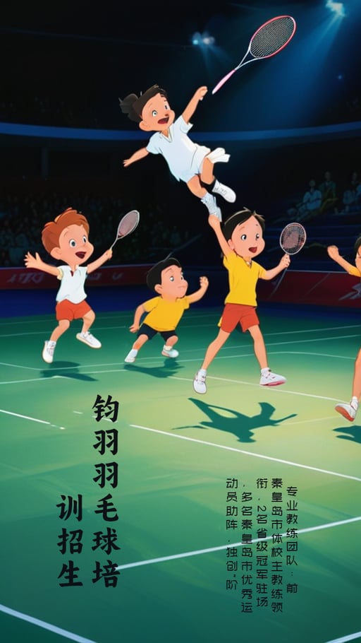 钧羽羽毛球培训招生