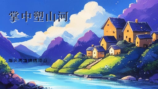 掌中塑山河 海报网站
