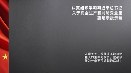 认真组织学习习近平总书记关于安全生产和消防安全重要指示批示精 海报网站