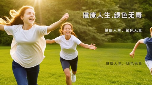 健康人生、绿色无毒 海报网站