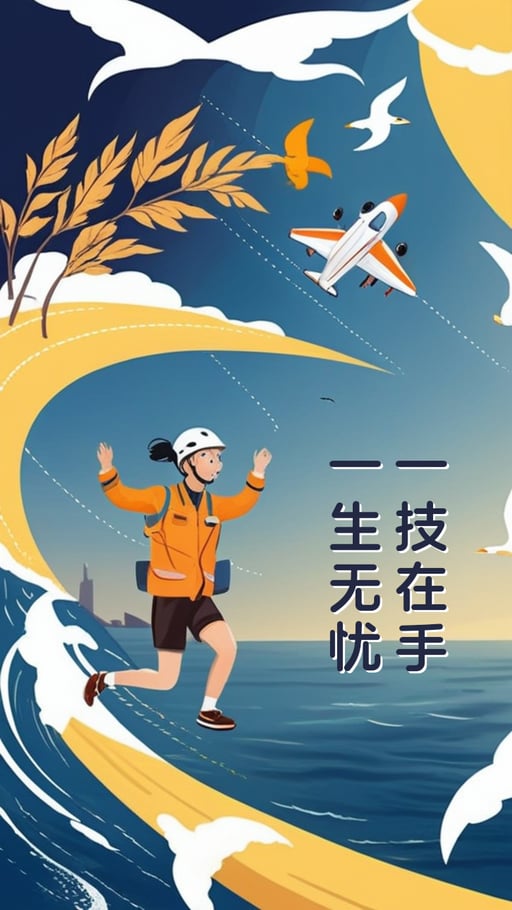 一技在手，一生无忧 海报网站