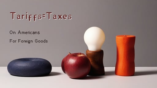 Tariffs=Taxes 海报网站