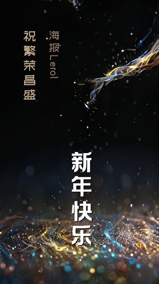 新年快乐 海报网站