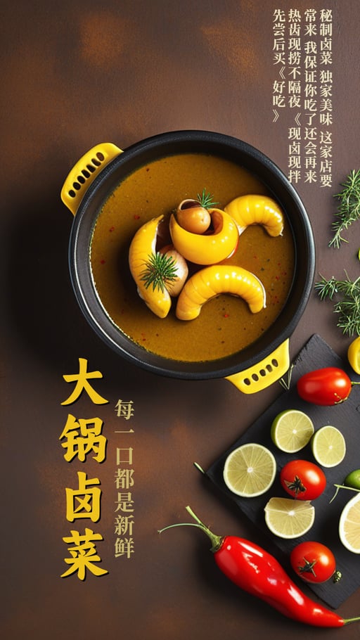 大锅卤菜 海报网站