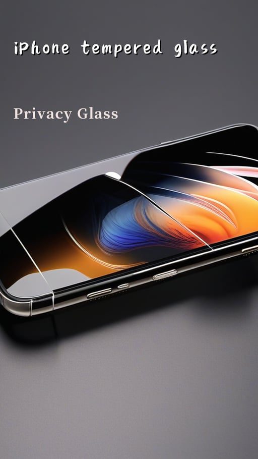 iPhone tempered glass 