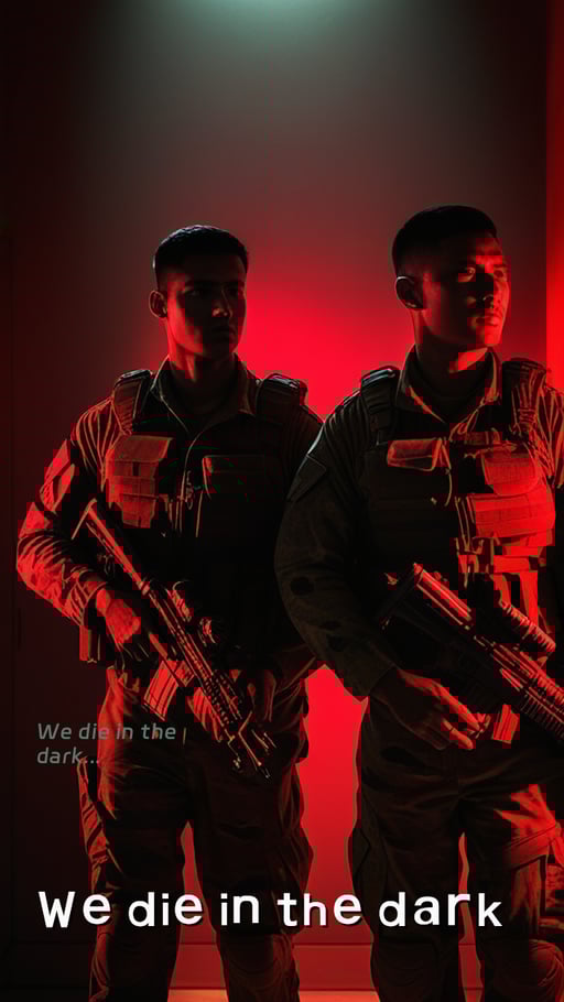 We die in the dark