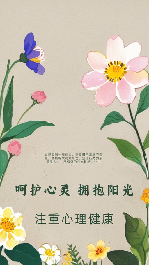 呵护心灵 拥抱阳光
