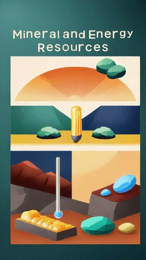 Mineral and Energy Resources