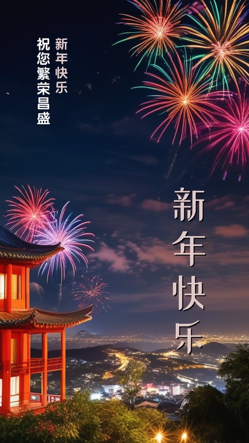 新年快乐 海报网站