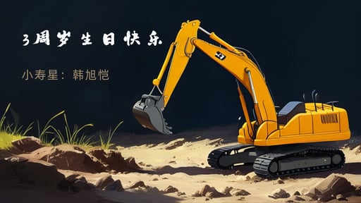 3周岁生日快乐