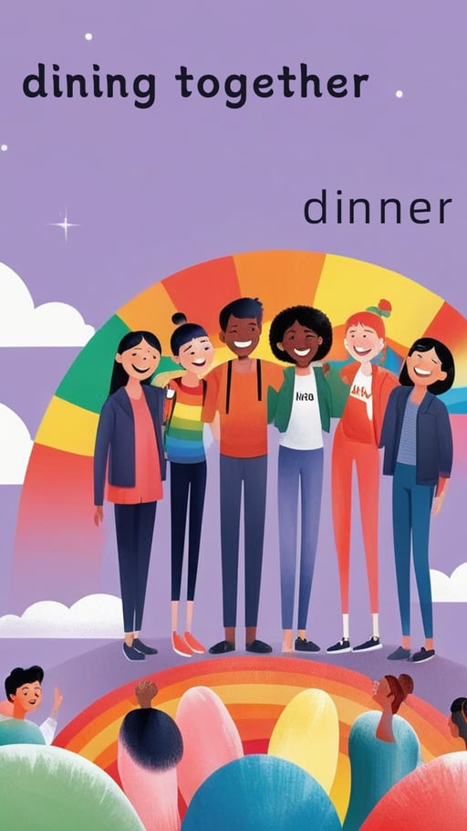 dining together 海报网站