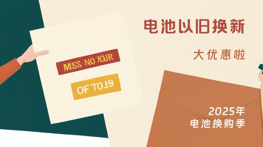 电池以旧换新