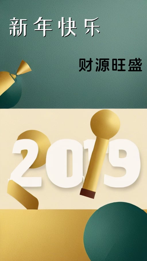 新年快乐 海报网站