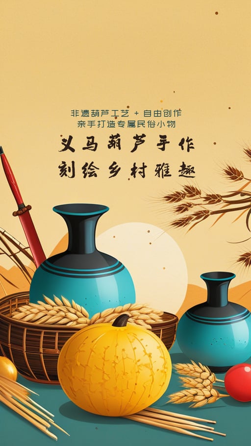 义马葫芦手作，刻绘乡村雅趣