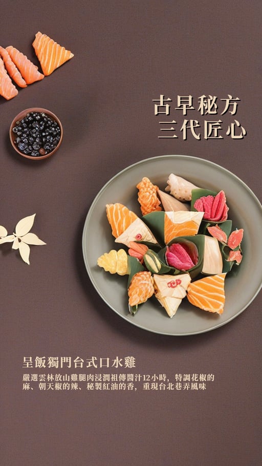 古早秘方 三代匠心 海报网站