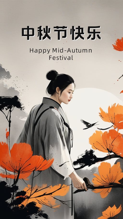 中秋节快乐 海报网站