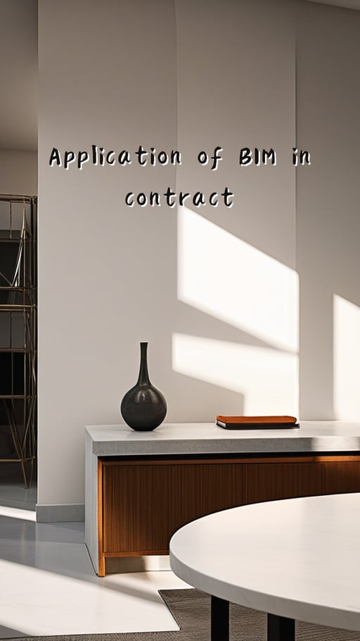 Application of BIM in contract 海报网站