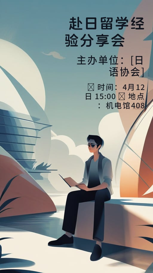 🌸 赴日留学经验分享会 🌸 海报网站