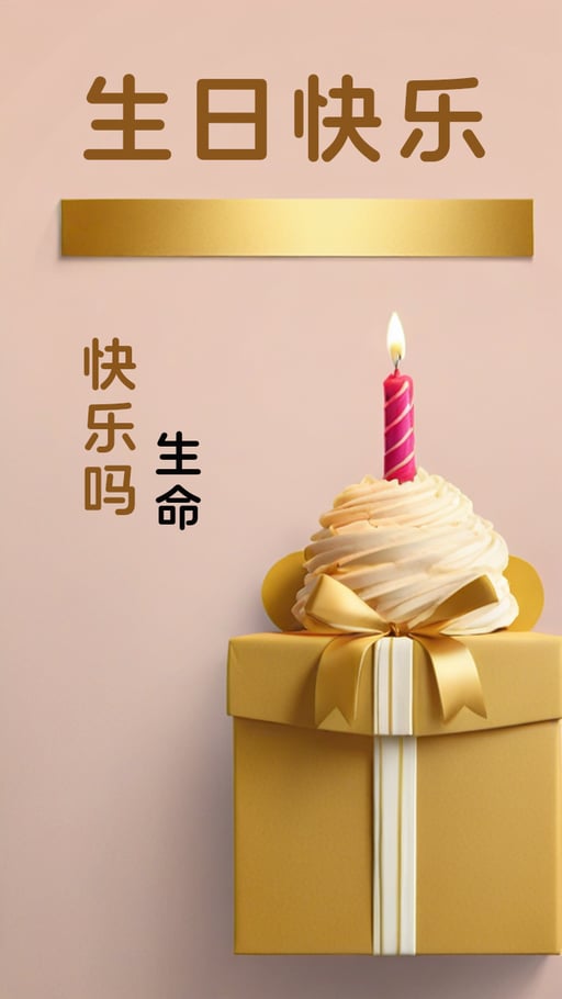 生日快乐 海报网站