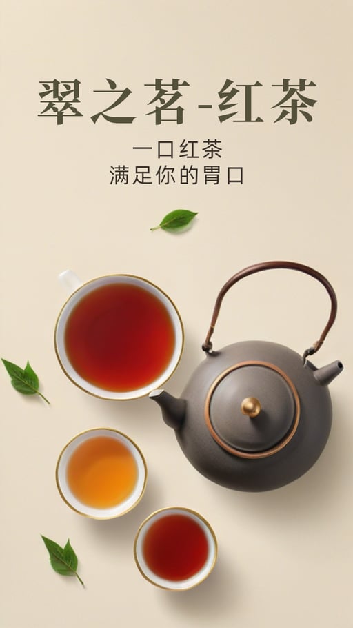 翠之茗-红茶 海报网站