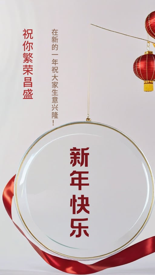 新年快乐 海报网站