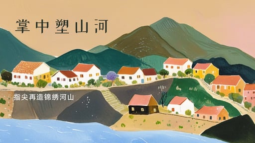 掌中塑山河 海报网站