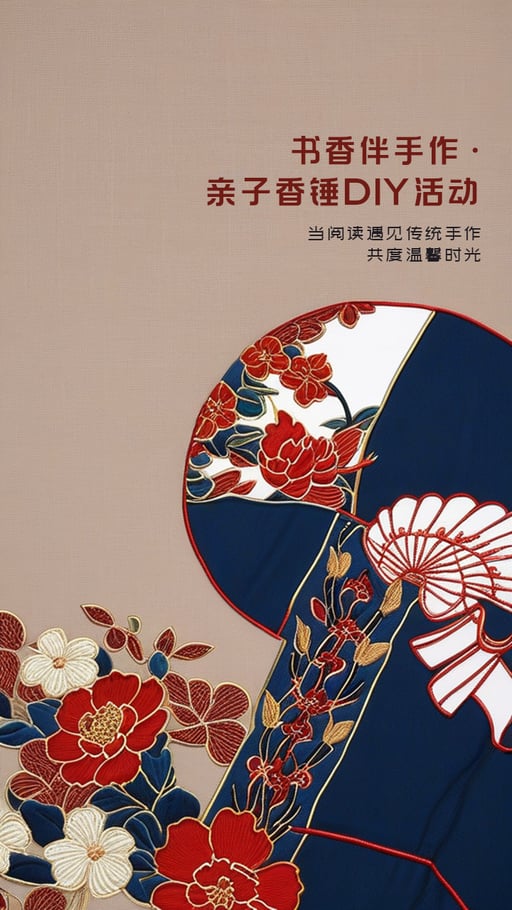 书香伴手作 · 亲子香锤DIY活动  海报网站