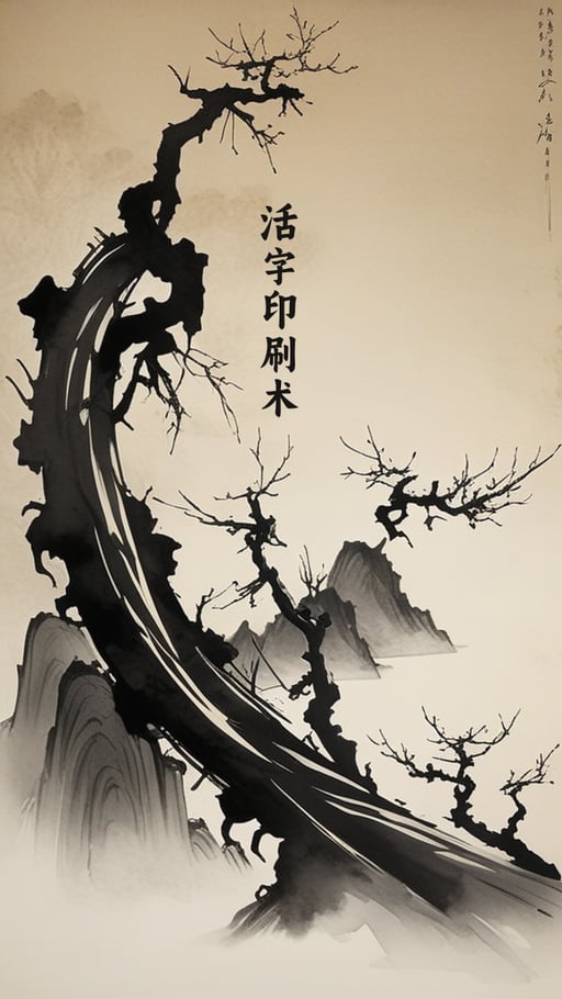 活字印刷术 海报网站