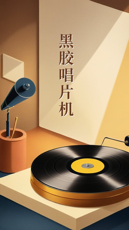 黑胶唱片机