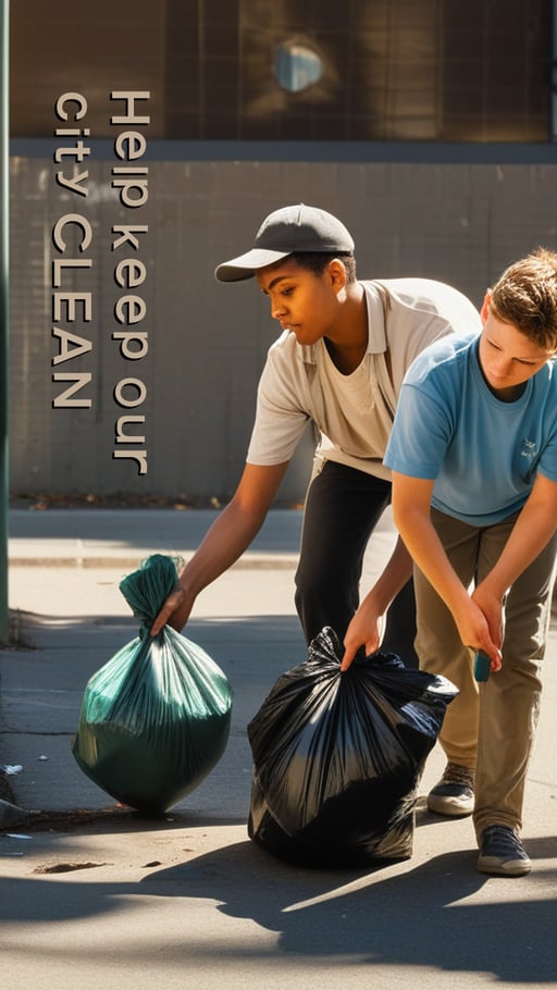 Help keep our city CLEAN
