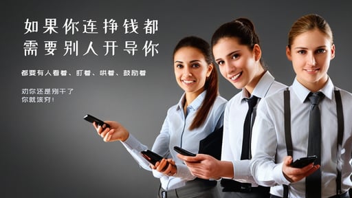 如果你连挣钱都需要别人开导你