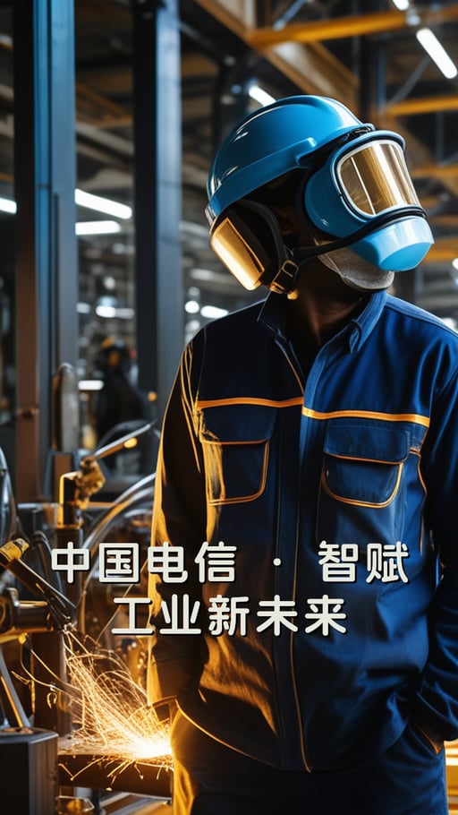 中国电信 · 智赋工业新未来 海报网站