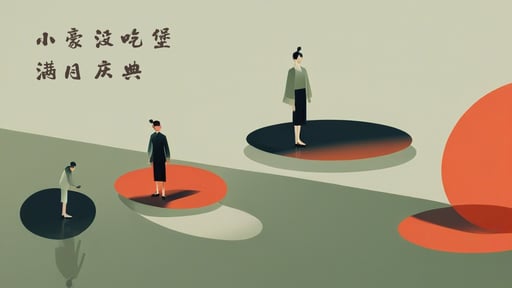 小豪没吃堡满月庆典