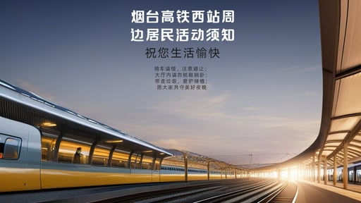 烟台高铁西站周边居民活动须知