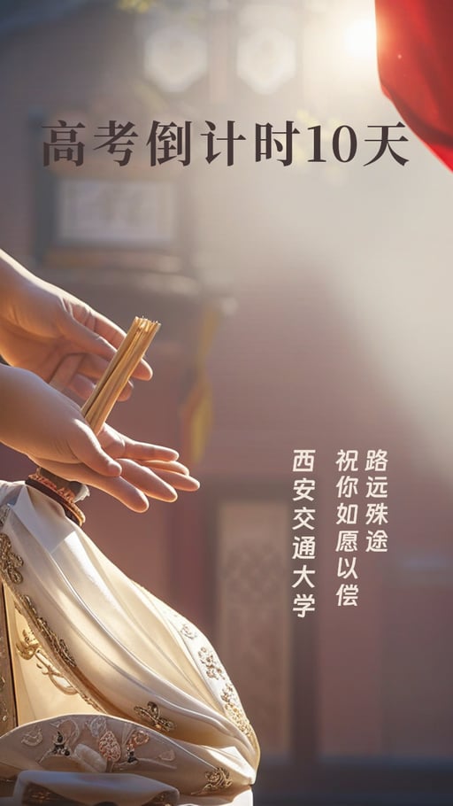 高考倒计时10天 海报网站