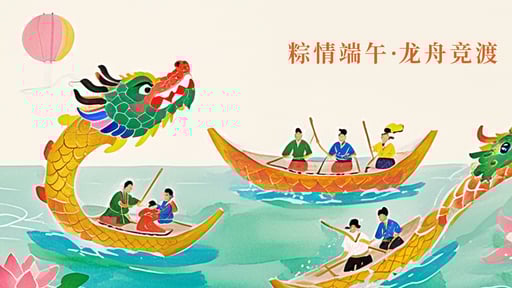粽情端午·龙舟竞渡