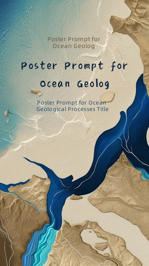 Poster Prompt for Ocean Geolog