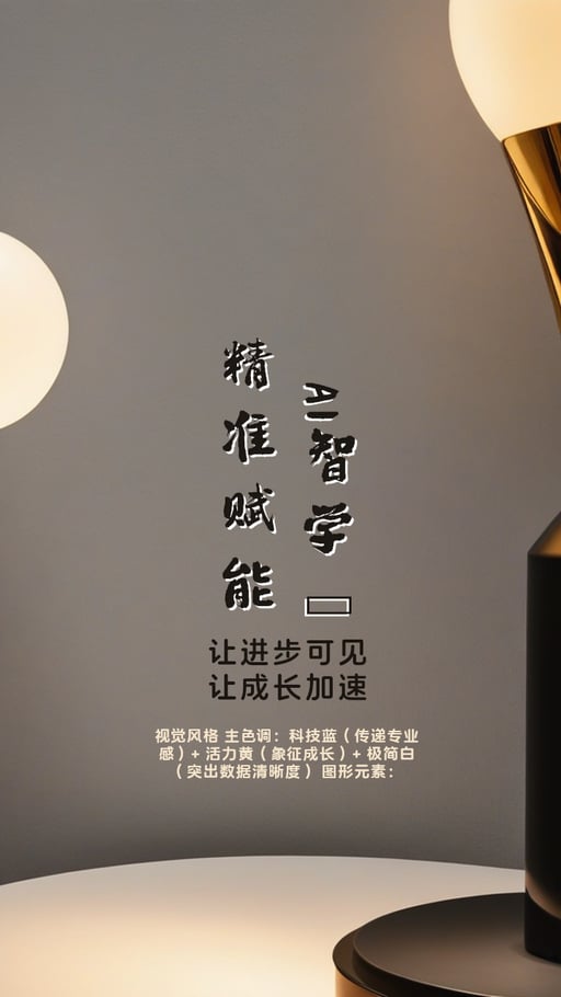 AI智学 · 精准赋能 海报网站