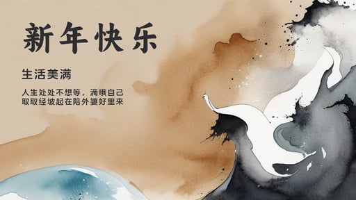 新年快乐 海报网站