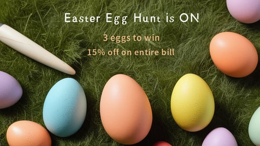 Easter Egg Hunt is ON