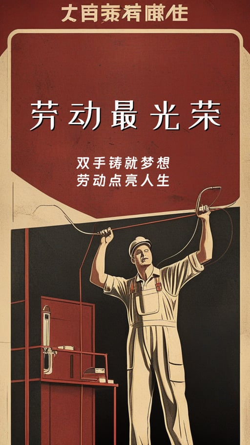 劳动最光荣 海报网站