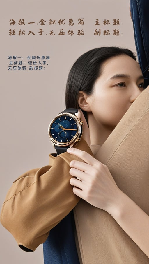 海报一：金融优惠篇  主标题：轻松入手，无压体验  副标题： 海报网站