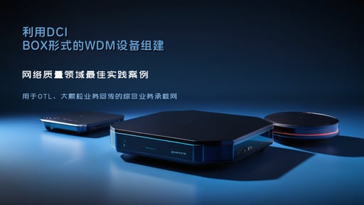 利用DCI BOX形式的WDM设备组建 海报网站