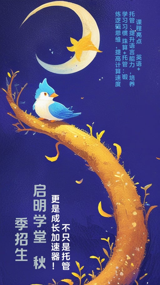 启明学堂 🍂 秋季招生 🍂