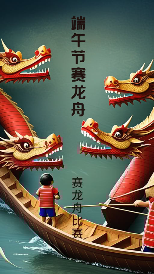 端午节赛龙舟