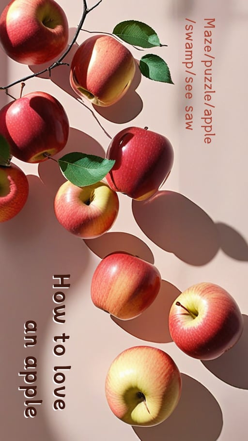 How to love an apple 海报网站